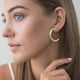 Chunky C-Hoop Earrings