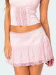Lace Mini Skirt